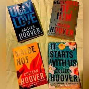 Four Colleen Hoover book bundle